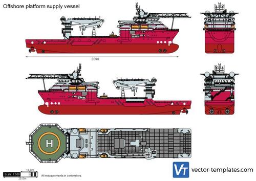 Offshore platform supply vessel