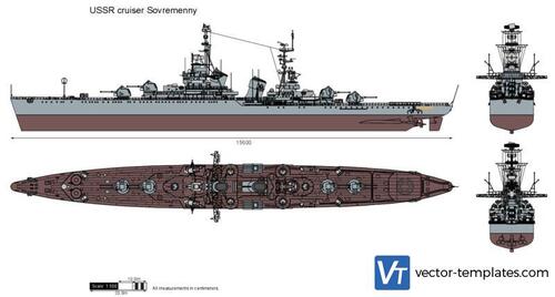 USSR cruiser Sovremenny