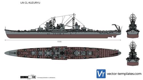 IJN CL KUZURYU