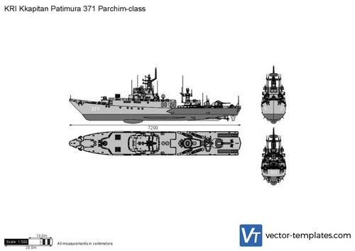 KRI Kkapitan Patimura 371 Parchim-class