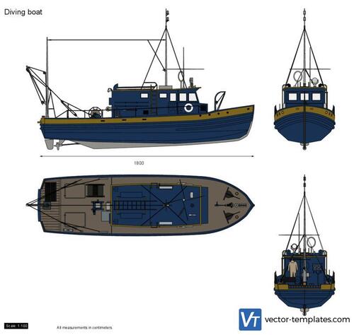 Diving boat