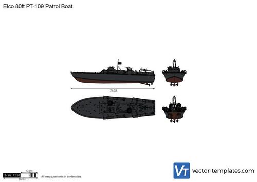 Elco 80ft PT-109 Patrol Boat