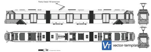 Flexity Classic 100 series tram