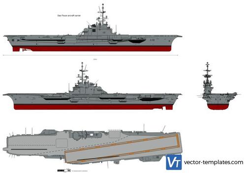 Sao Paulo aircraft carrier