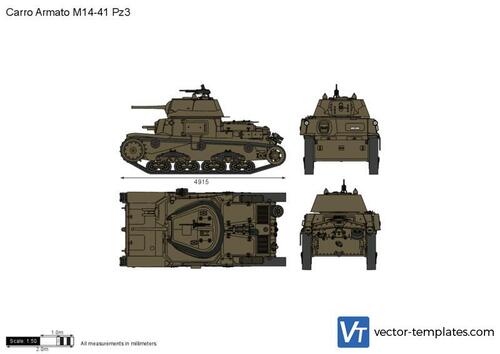 Carro Armato M14-41 Pz3