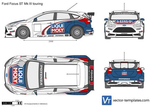 Ford Focus ST Mk III touring