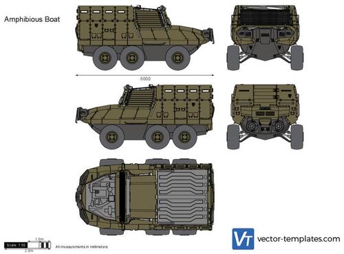 Amphibious Boat