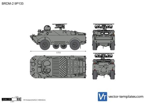 BRDM-2 9P133