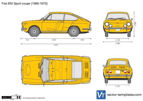 Fiat 850 Sport coupe
