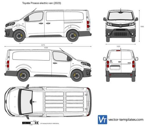 Toyota Proace electric van