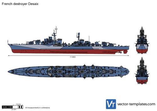 French destroyer Desaix