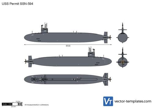 USS Permit SSN-594