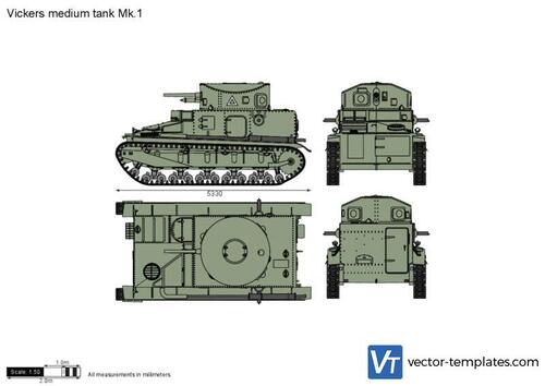 Vickers medium tank Mk.1