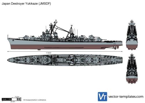 Japan Destroyer Yukikaze (JMSDF)