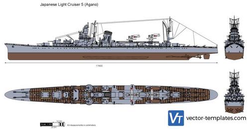 Japanese Light Cruiser 5 (Agano)