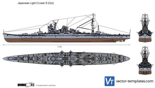 Japanese Light Cruiser 9 (Ooi)