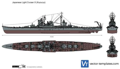 Japanese Light Cruiser X (Kuzuryu)