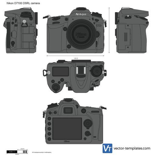 Nikon D7100 DSRL camera