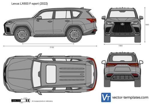 Lexus LX600 F-sport