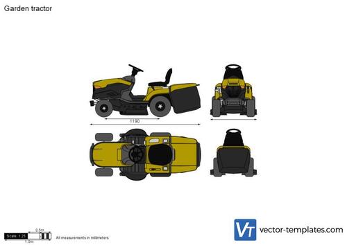 Garden tractor