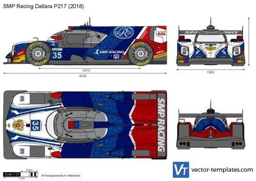 SMP Racing Dallara P217