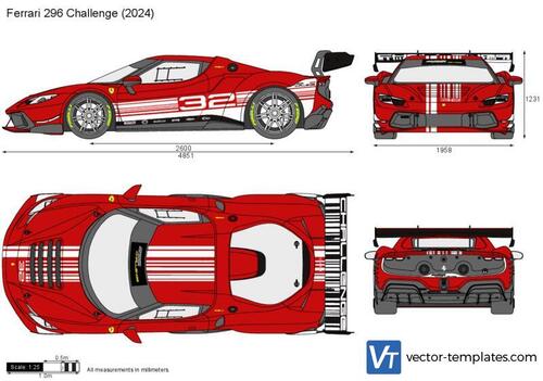 Ferrari 296 Challenge