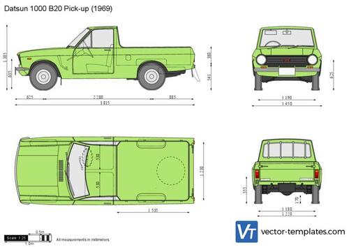 Datsun 1000 B20 Pick-up