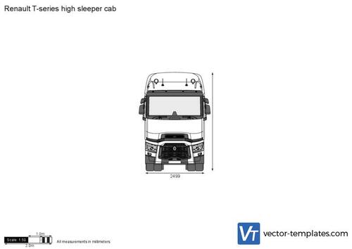 Renault T-series high sleeper cab