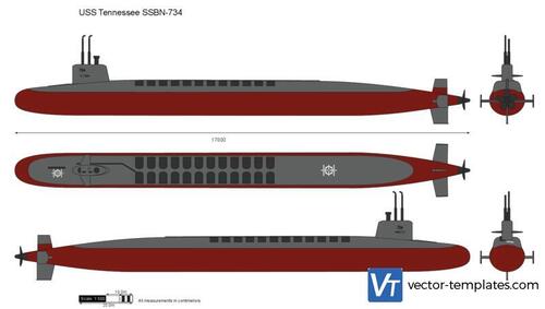 USS Tennessee SSBN-734