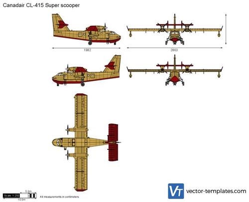 Canadair CL-415 Super scooper