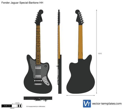 Fender Jaguar Special-Baritone HH