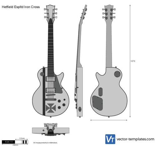 Hetfield Espltd Iron Cross