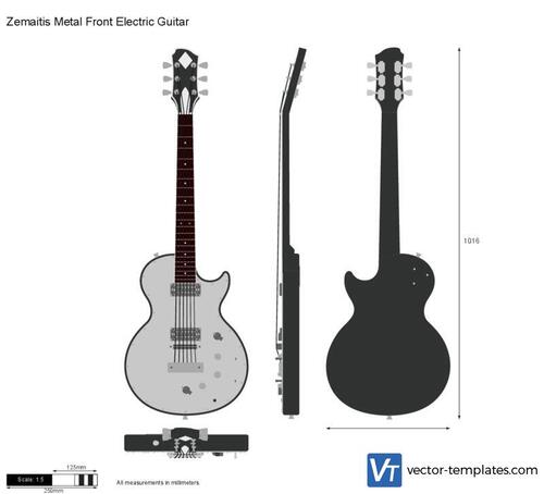 Zemaitis Metal Front Electric Guitar