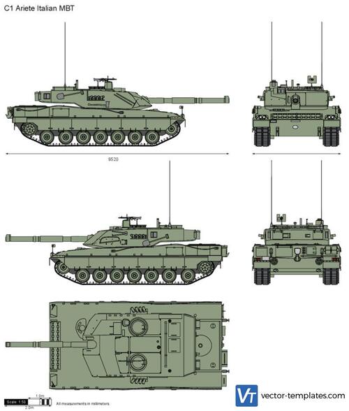 C1 Ariete Italian MBT