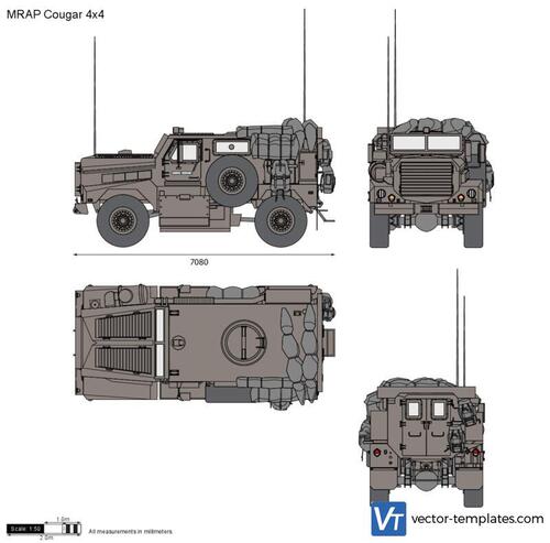 MRAP Cougar 4х4