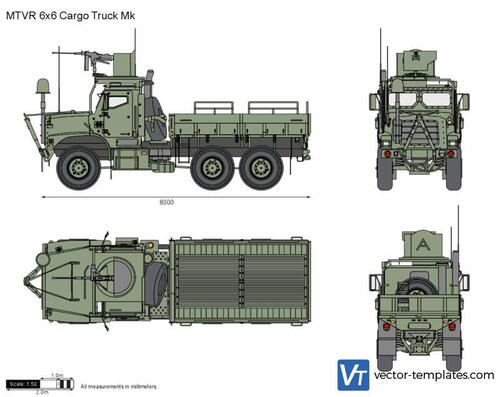 MTVR 6x6 Cargo Truck Mk