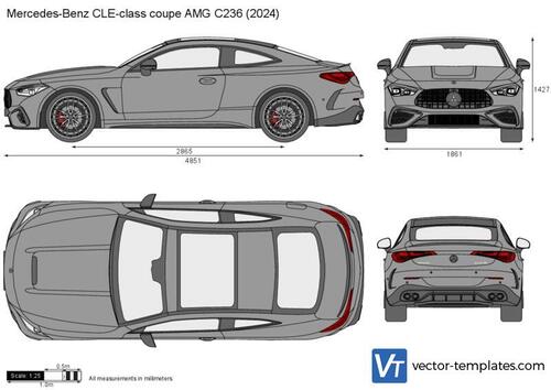Mercedes-Benz CLE-class coupe AMG C236