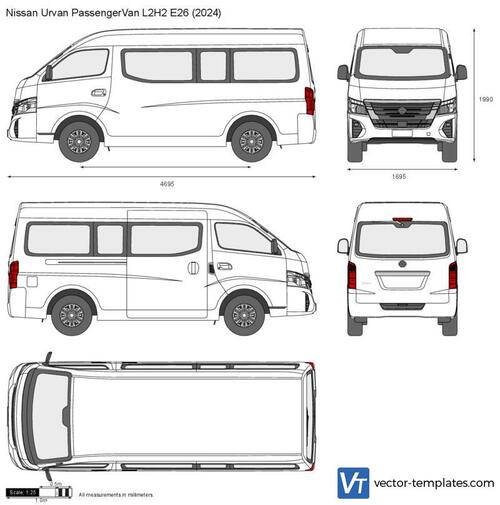 Nissan Urvan PassengerVan L2H2 E26