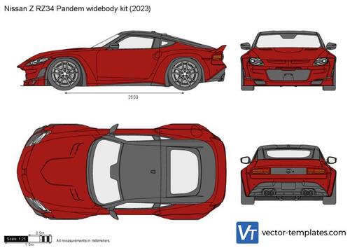 Nissan Z RZ34 Pandem widebody kit
