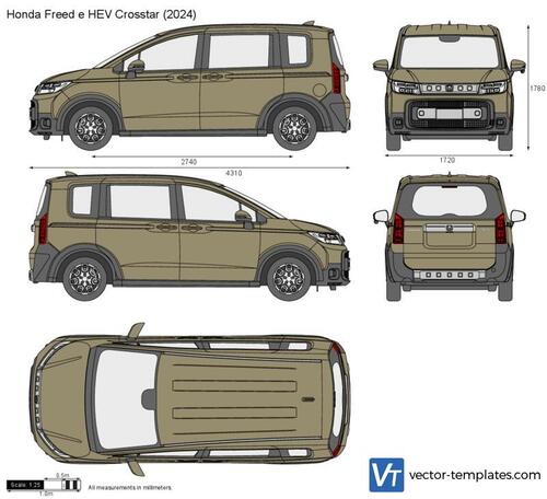 Honda Freed e HEV Crosstar