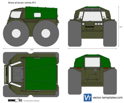 Sherp all terrain vehicle ATV