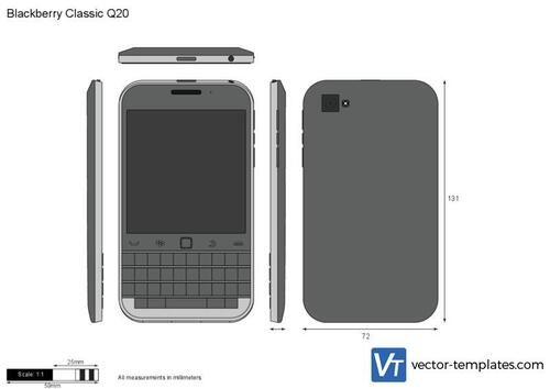 Blackberry Classic Q20