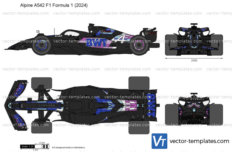 Alpine A542 F1 Formula 1