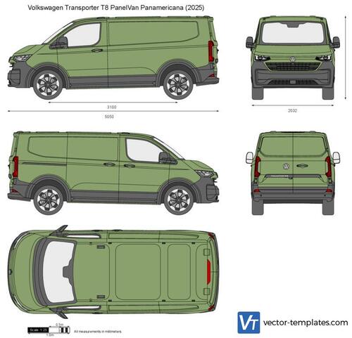 Volkswagen Transporter T8 PanelVan Panamericana