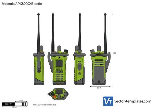 Motorola APX8000XE radio