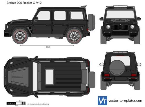Brabus 900 Rocket G V12