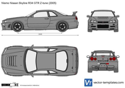 Nismo Nissan Skyline R34 GTR Z-tune