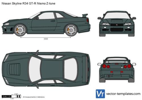 Nissan Skyline R34 GT-R Nismo Z-tune