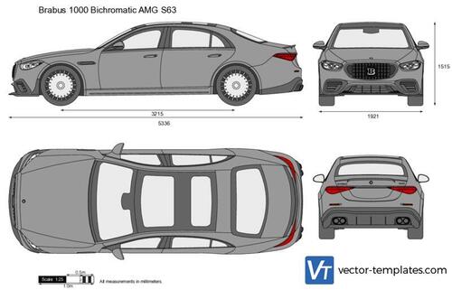 Brabus 1000 Bichromatic AMG S63