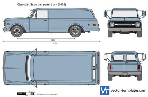 Chevrolet Suburban panel truck